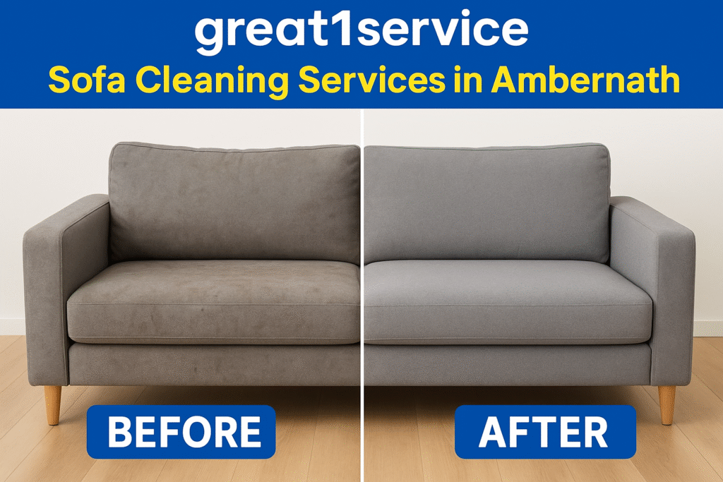 Sofa Cleaning Services in Ambernath