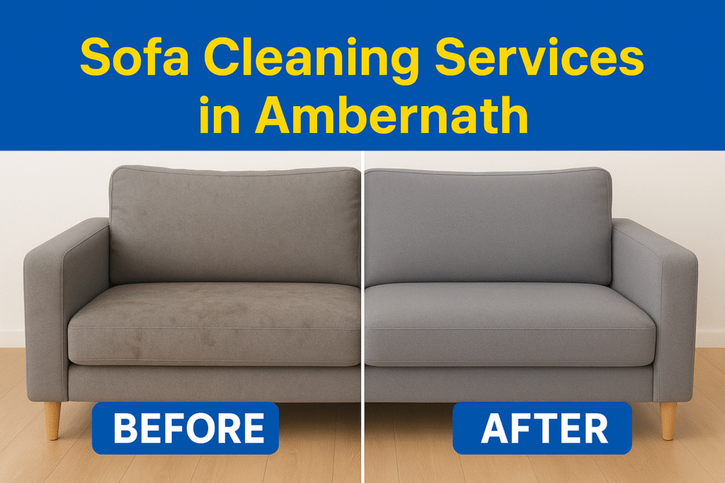 Sofa Cleaning Services in Ambernath