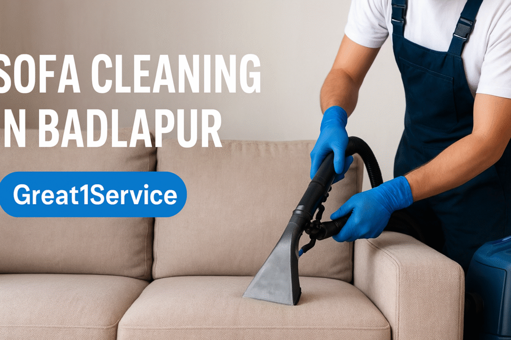 Sofa Cleaning Services in Badlapur