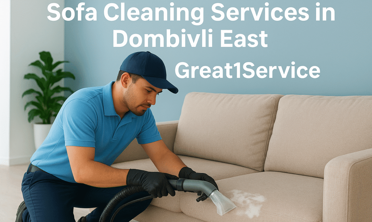 Sofa cleaning services in Dombivli East